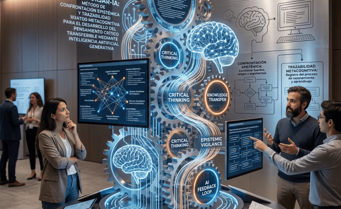 FORJAR-IA: método de confrontación epistémica y trazabilidad metacognitiva para el desarrollo del pensamiento crítico transferible mediante inteligencia artificial generativa